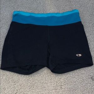 Champion Teal and Black Spandex